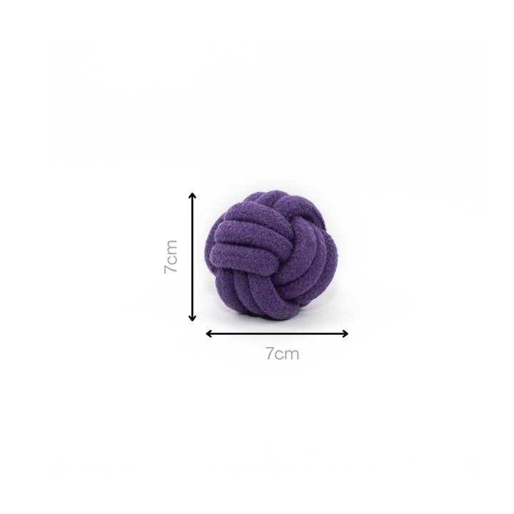 Petite Pup Rainbow Rope Ball Set - Image 4